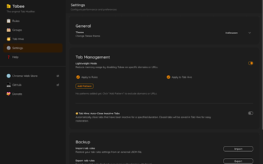 Tabee: Tab Modifier :: The original Tab Modifier reborn — rename, organize, and control your browser tabs effortlessly.