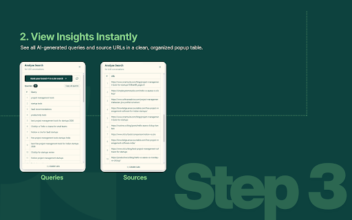 AI Search Insights - By Listable Labs :: A ChatGPT and Perplexity extension that provides search insights for the current page.