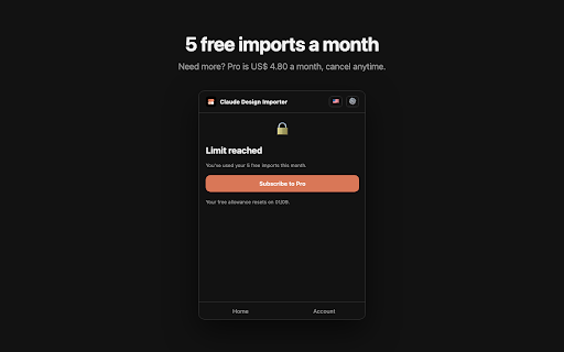 Claude Design Importer :: Captures Claude Design decks from your browser to import as native, editable layers in Figma.