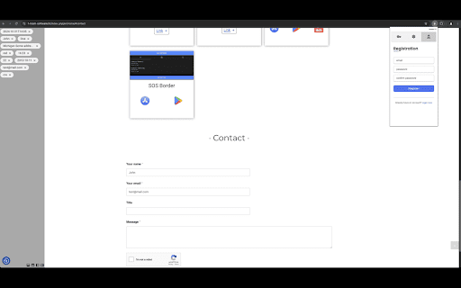 Easy Form Fill :: Drag and drop items to form input fields