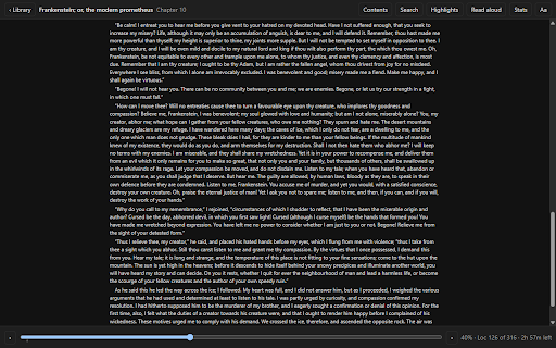 EPUB Reader - Local & Private :: Read EPUB books in Chrome, fully offline. Library, search, paginated or scrolling, themes. Nothing leaves your computer.