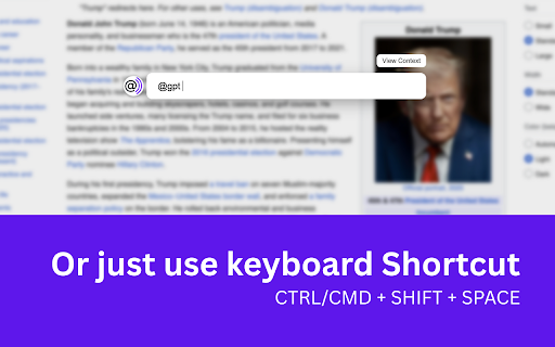 Ping-GPT Anywhere :: Ping chatGPT anywhere on the web!