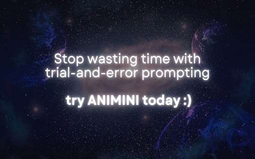 Animini :: Transforms your raw idea into a fully structured “One Page Prompt” ready for AI animation tools.