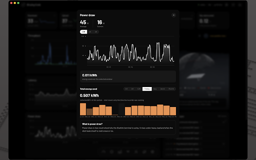 Dishylink :: Monitor your Starlink's performance and health. Live telemetry, speed test, obstruction map, alignment, alerts, per-device usage.