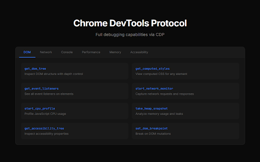 Apex Agent :: Connect AI code editors to your real browser via MCP. Automate, inspect, and debug web pages with trusted input.