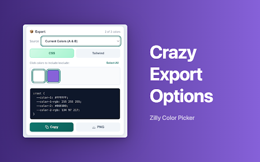 Zilly Color Picker :: Professional color picker for any webpage.