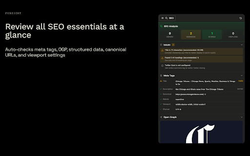 Pubsight :: AdTech, GTM, SEO, Analytics debugging tool with AI assistance