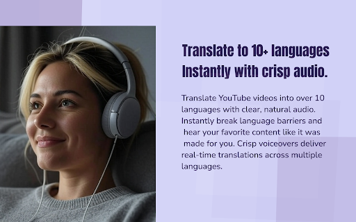 YouTube Polyglot: Read, Search & Translate YouTube Videos in Your Language :: AI-powered Chrome extension for YouTube: search videos, live transcribe, and translate captions in 10+ languages instantly.