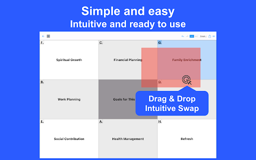 MandalaManager: 3x3 9x9 Grid :: 9-Grid Thinking: Ideas & Plans