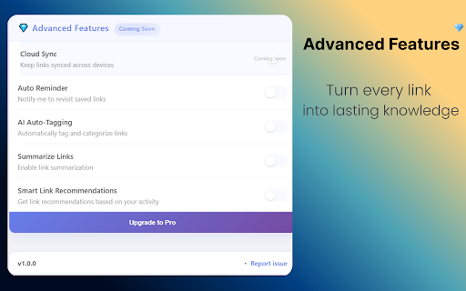 Smart Link Organizer :: Save and categorize your links manually and automatically with ease.