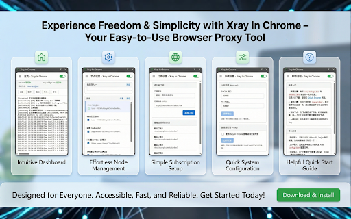 Xray In Chrome :: Manage Xray Core from Chrome Side Panel