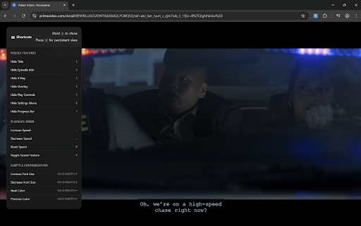 Prime Video Enhancer :: Enhance your Amazon Prime Video experience