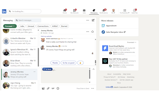 LinkedReply - AI LinkedIn Comments & Posts :: Draft LinkedIn comments, posts, connection messages, and replies with AI that matches your voice.