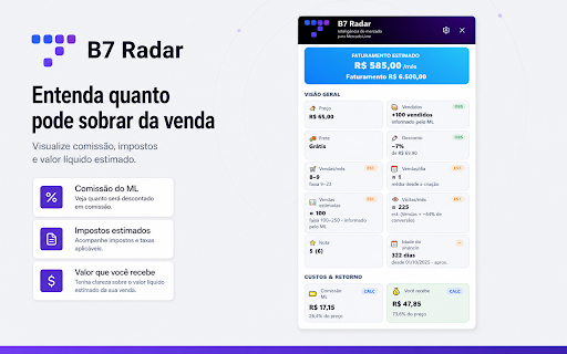 B7 Radar :: Inteligência de mercado por Bloco 7. Dados organizados. Decisões mais fortes.