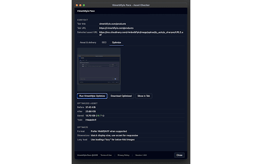 Vimerbflyio Pace :: Vimerbflyio Pace Chrome Extension
