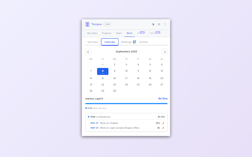 Tempus — AI Project Manager :: Track and report time on Jira tasks from your favorite boards