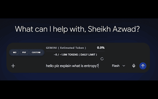 MarkItDown Companion :: Sync markdown files from MarkItDown, track AI token usage, and export chats from Claude, ChatGPT, Gemini, DeepSeek & Grok.