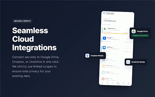 SaveAnywhere - Save Files to Cloud Storage :: Save files directly to Google Drive, Dropbox & OneDrive — right-click any file, image, or link