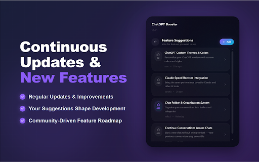 ChatGPT Slow Fix - Speed Booster :: Eliminate browser lag in long ChatGPT conversations by rendering only the last N messages.