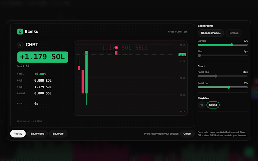 Blanks — Paper Trading for Solana Terminals :: Paper-trade memecoins on Solana, Ethereum, Base, Robinhood and BNB Chain: real price impact, fees, slippage. Zero risk.