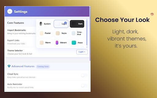 Smart Link Organizer :: Save and categorize your links manually and automatically with ease.