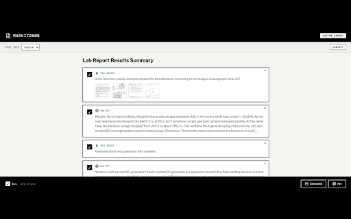 MarkItDown Companion :: Sync markdown files from MarkItDown, track AI token usage, and export chats from Claude, ChatGPT, Gemini, DeepSeek & Grok.