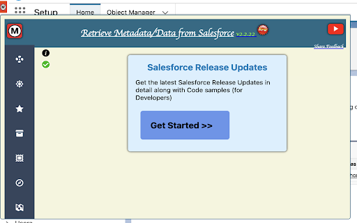 Retrieve Metadata/Data from Salesforce :: Retrieve any metadata/data from your Salesforce Org, Get detailed analysis of your debug logs in one click! Lightning Compatible.