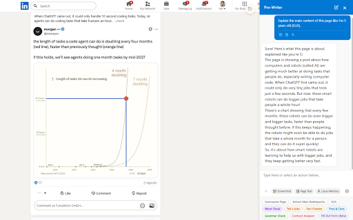 Cory - Your AI Browser Companion :: Talk to any webpage like you'd talk to a friend. Cory sees and reads pages and remembers key details. Memory is stored 100% locally.