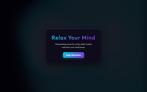 Relax Your Mind :: A hypnotic and mesmerizing relaxation physics simulation to help with stress relief and anxiety. Features breathing guides.