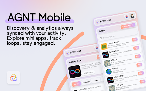 AGNT.Connect :: AI-powered Web3 extension that brings degen analytics, self-custodial wallet, and AI agents inside X.