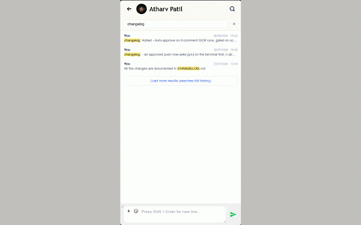 TejoCollab :: Sidebar extension for chat and support on tejoerp platform
