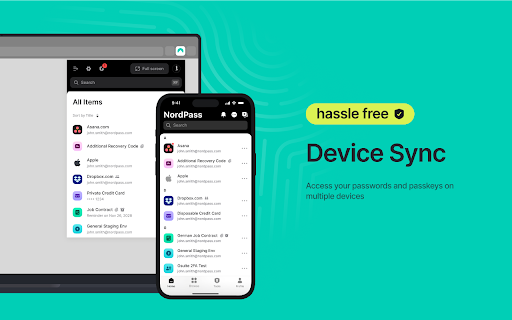 NordPass® Password Manager & Digital Vault :: NordPass is your freedom from password stress. Generate and securely store strong passwords and autofill them with a single click.